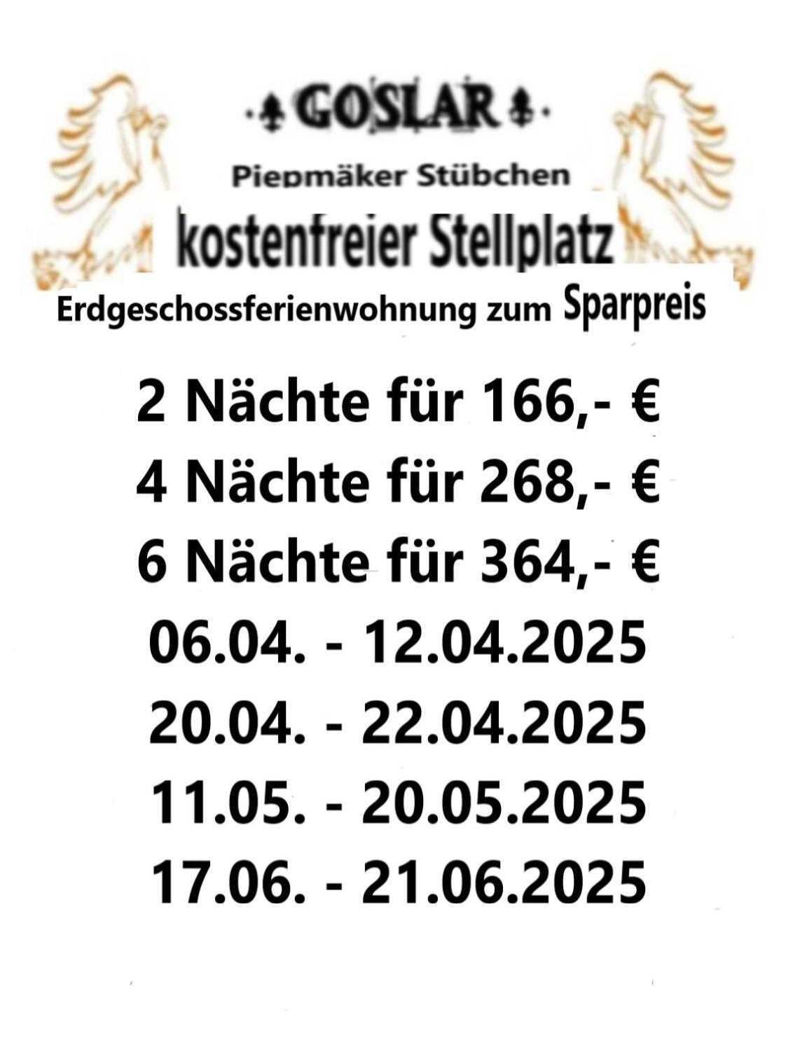 Piepmaeker Stuebchen Apartment Goslar Exterior photo